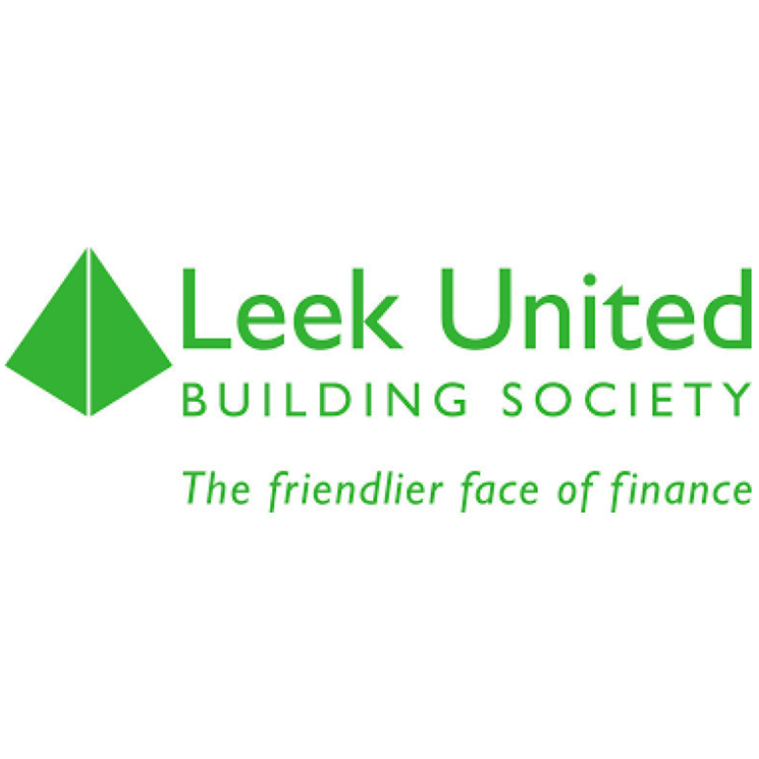 Leek BS mortgage lender logo - Available through Domus Finance